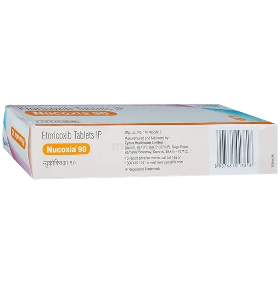 nucoxia 90mg tablet 15's